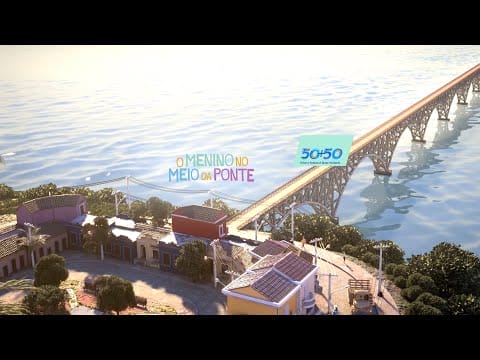 O menino no meio da ponte