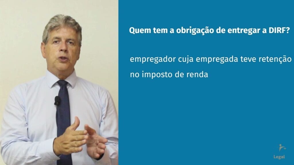 Patrão doméstico, você sabe o que é a DIRF?