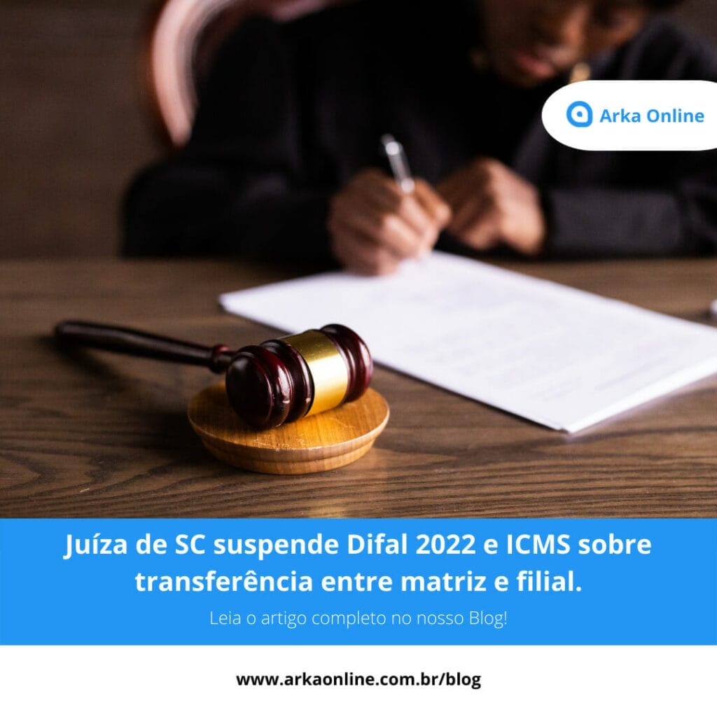 Difal 2022 e ICMS