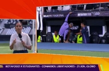 Mosaico e rua de fogo: torcida do Botafogo prepara clima de mata-mata para decisão na Libertadores | botafogo