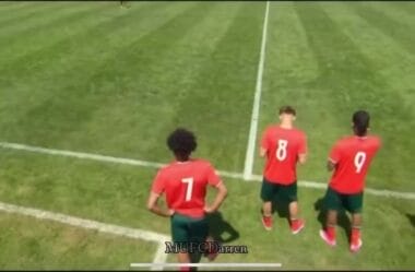 Filho de CR7 estreia como titular em Portugal sub-15; jornal destaca