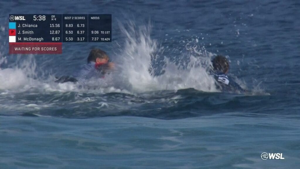 WSL: João Chianca e surfista local travam batalha de remada insana em Margaret; veja | wsl 1 13606545