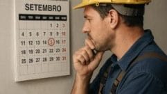 Trabalhar no feriado de 7 de setembro (domingo) relógio marca folga ou rendimento