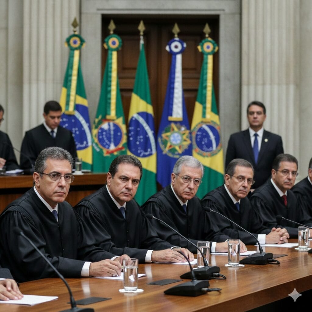 STF sela condenação de Bolsonaro e seis aliados: entenda o trânsito em julgado, as penas confirmadas e onde cada condenado cumprirá sua sentença 1 STF sela condenacao de Bolsonaro e seis aliados entenda o transito em julgado as penas confirmadas e onde cada condenado cumprira sua sentenca